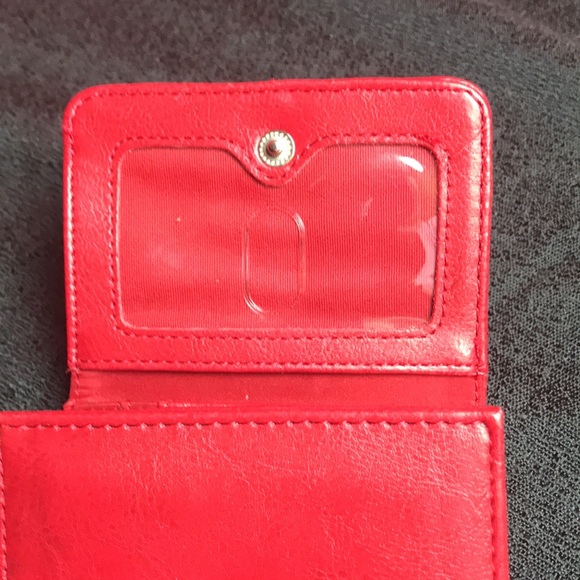 Red trifold wallet great condition - Picture 7 of 13